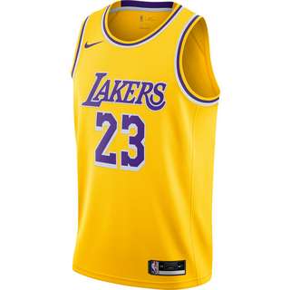 Nike LeBron James Los Angeles Lakers Trikot Herren amarillo-field purple