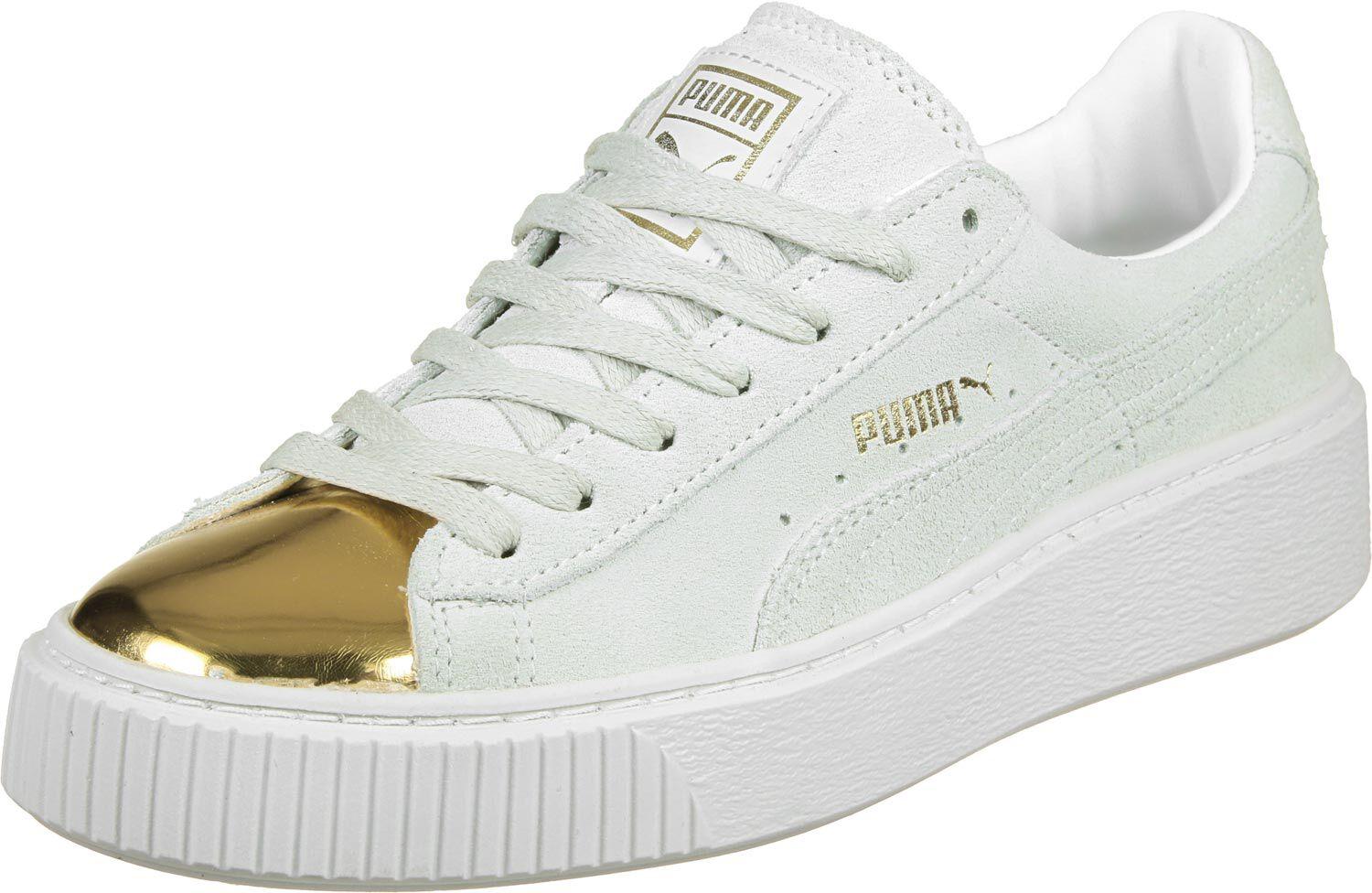 PUMA Suede Platform Gold W Sneaker Damen beige/gold im Online Shop von  SportScheck kaufen