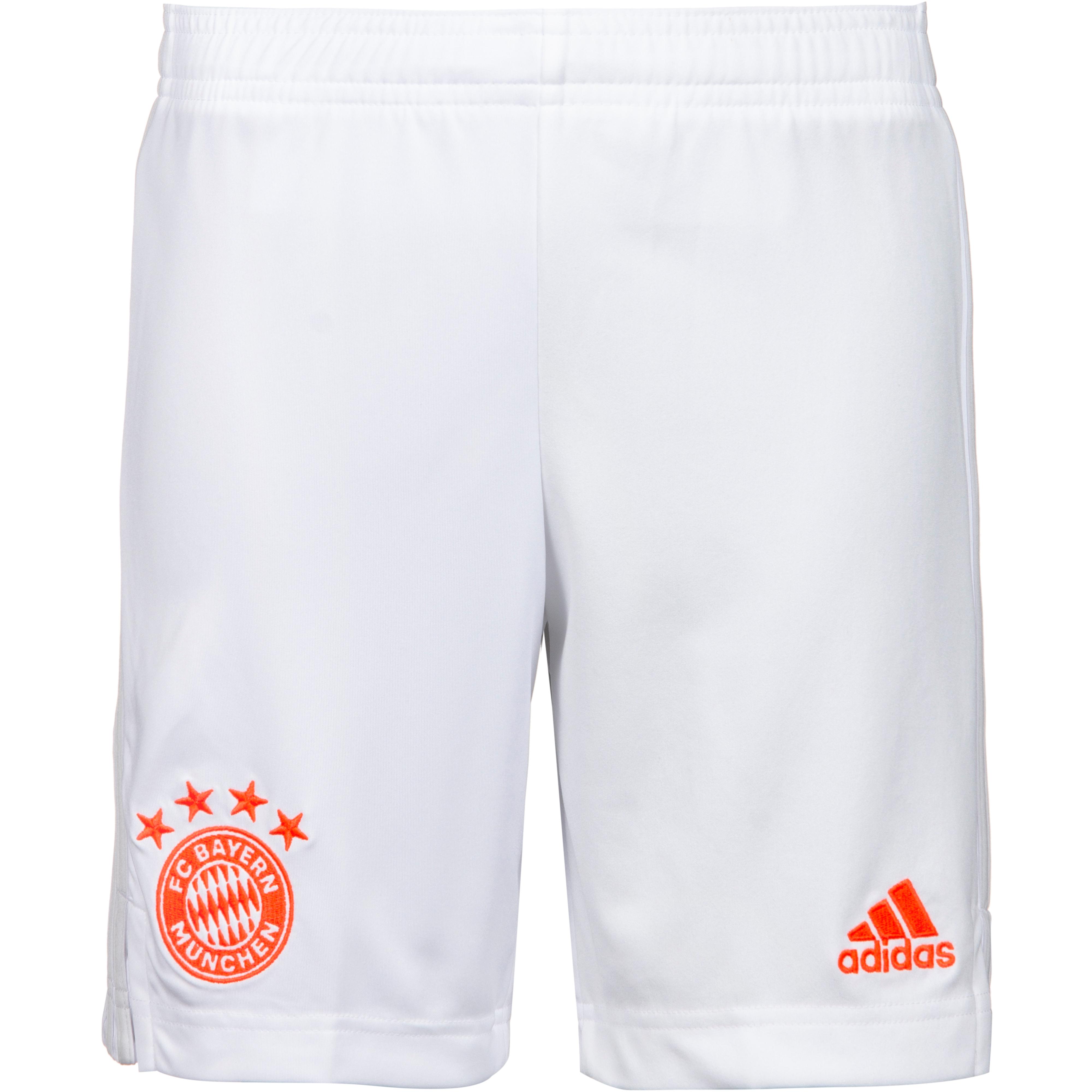 Image of adidas FC Bayern 20-21 Auswärts Fußballshorts Kinder