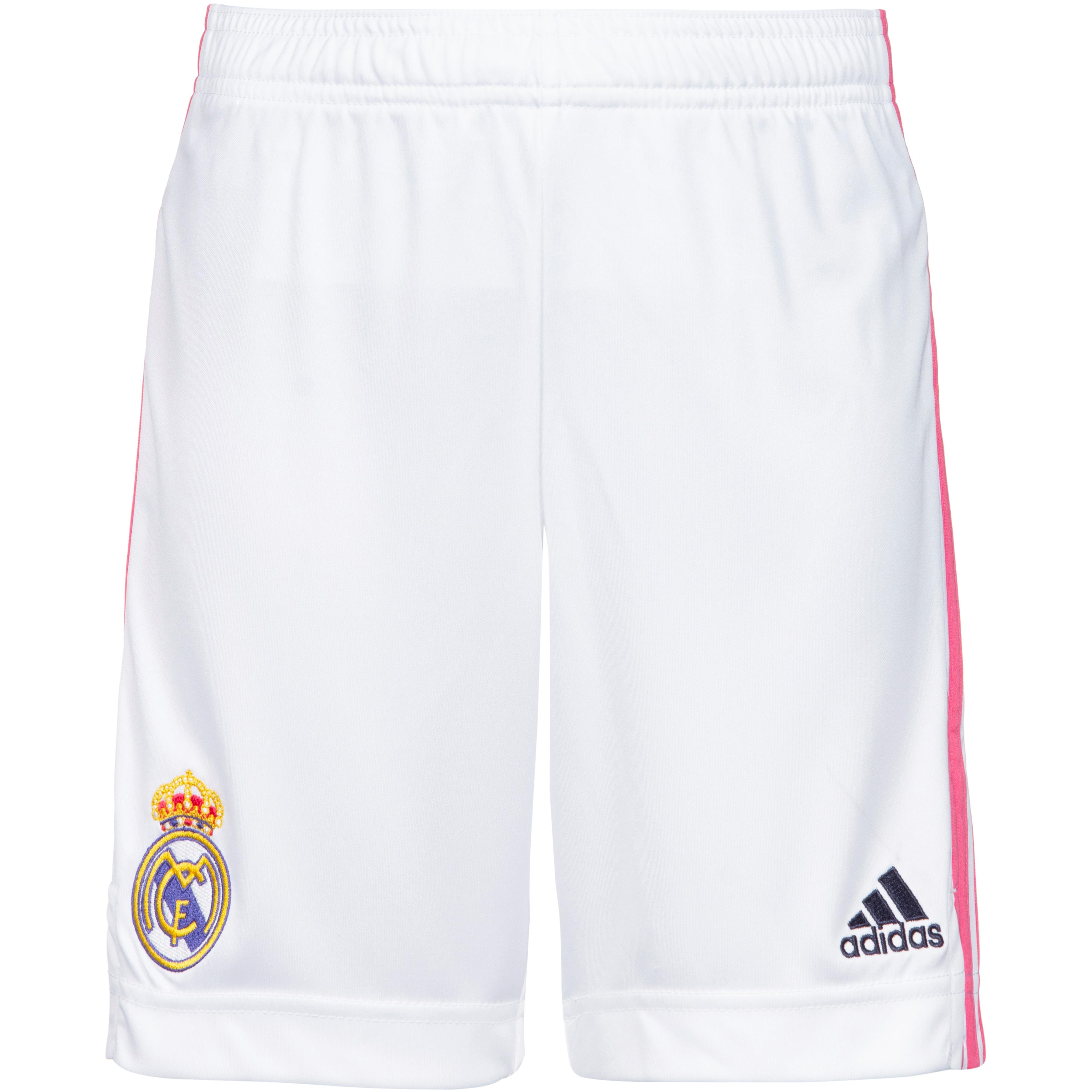 Image of adidas Real Madrid 20-21 Heim Fußballshorts Kinder