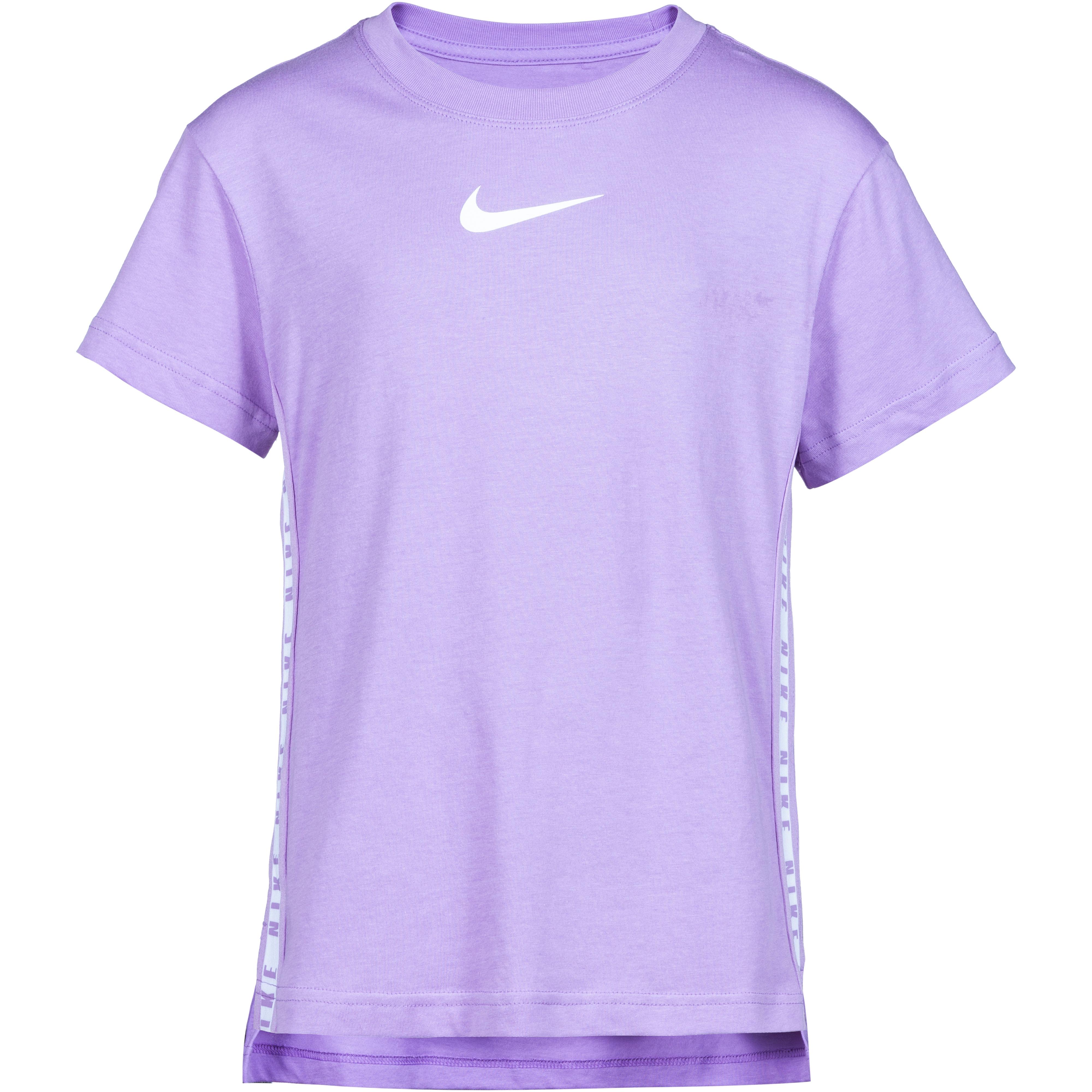 violet nike shirt