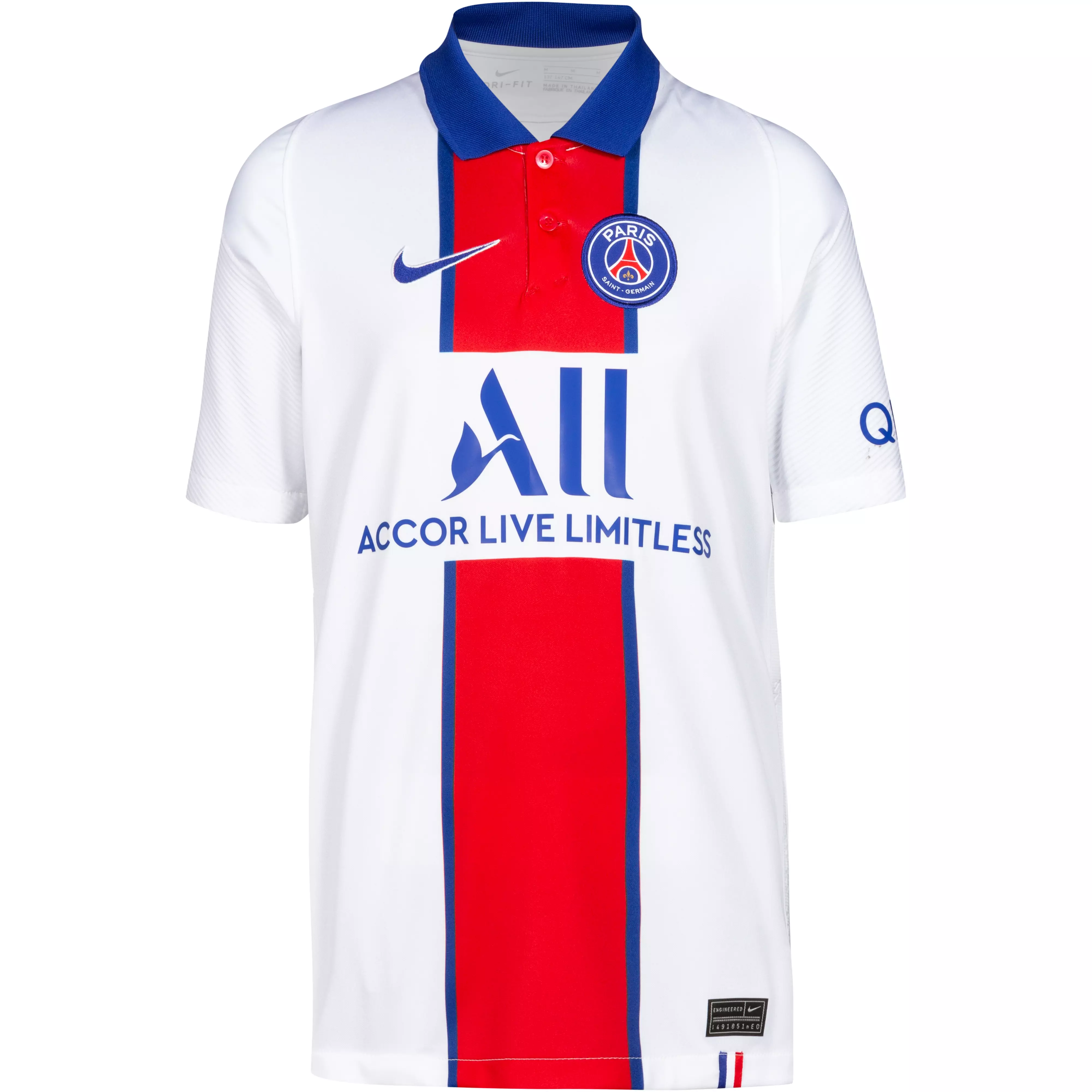 Nike Paris Saint Germain 20 21 Auswarts Trikot Kinder White Old Royal Im Online Shop Von Sportscheck Kaufen