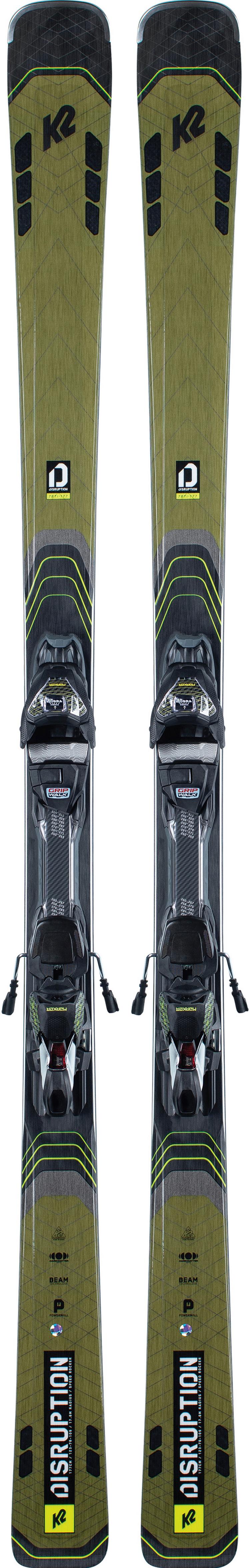 K2 K2 DISRUPTION 78 Ti MXC 12 TCx LIGHT SET Carving Ski Herren - black-yellow - 0 | SportScheck