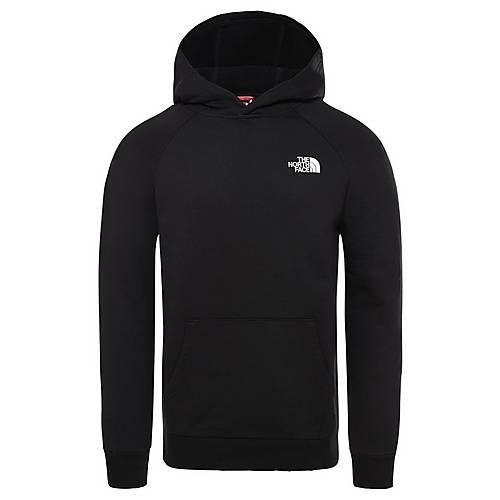 The North Face Raglan Red Box Hoodie Herren schwarz im HERREN RAGLAN REDBOX HOODIE | The North Face