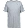 Nike DRI-FIT Funktionsshirt Herren - dk grey heather-black