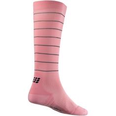 Rückansicht von CEP Reflective Laufsocken Damen light rose