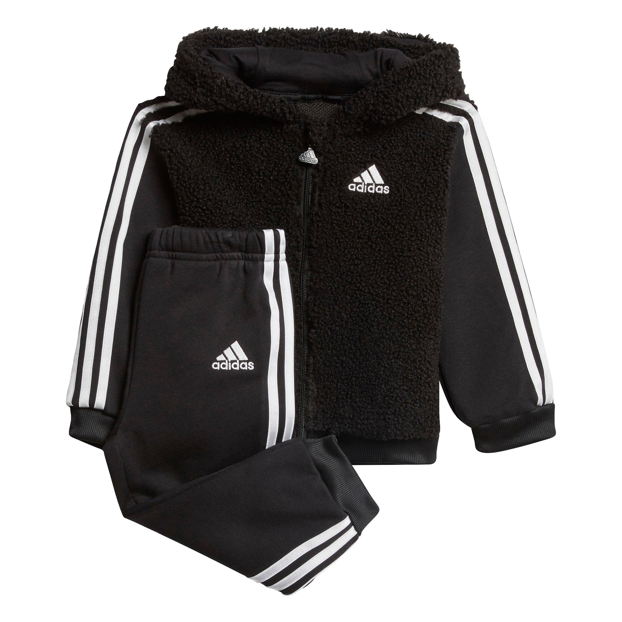 adidas kinder style hooded jogginganzug