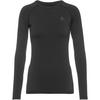 Odlo PERFORMANCE WARM ECO Funktionsshirt Damen - black-graphite grey
