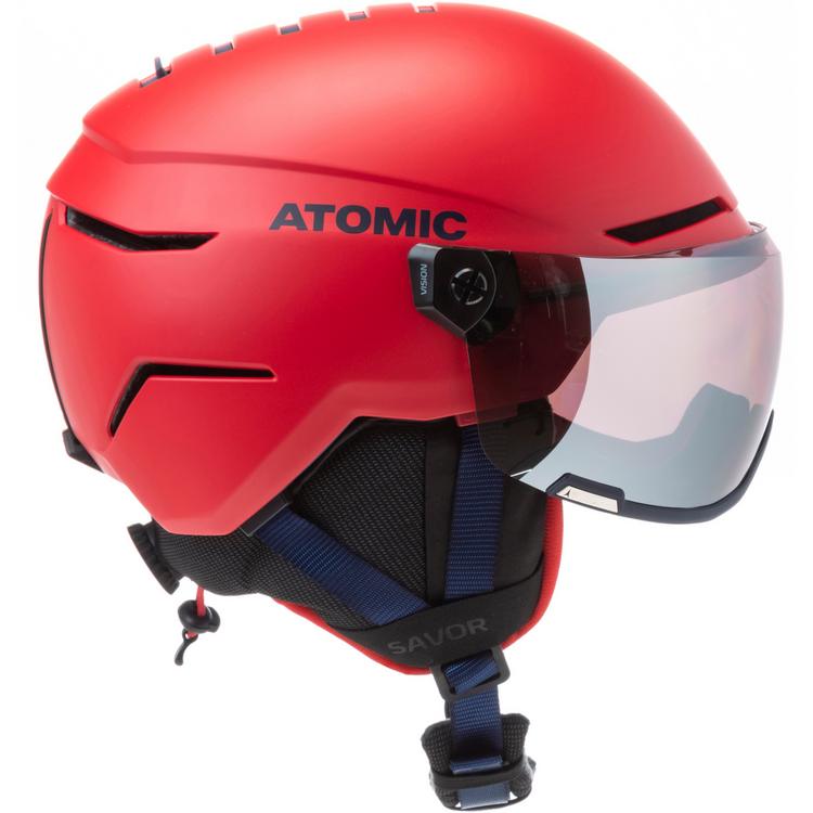 ATOMIC ATOMIC Savor Visor Jr Helm Kinder - red - 0 | SportScheck