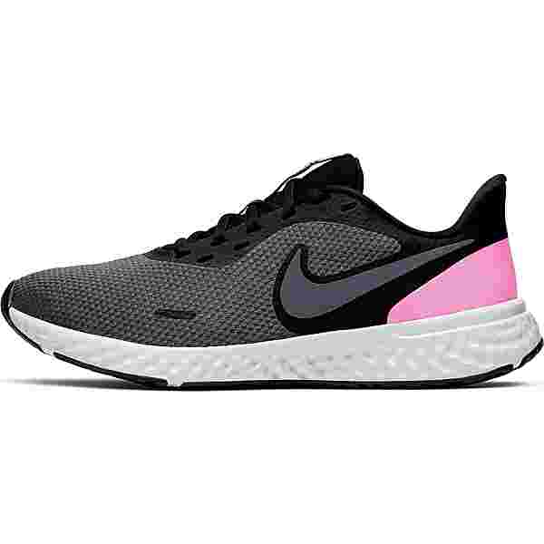 Nike Revolution 5 Laufschuhe Damen black-psychic pink-dark grey
