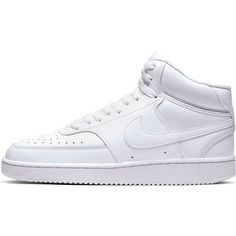 Nike Court Vision Mid Sneaker Damen white-white-white
