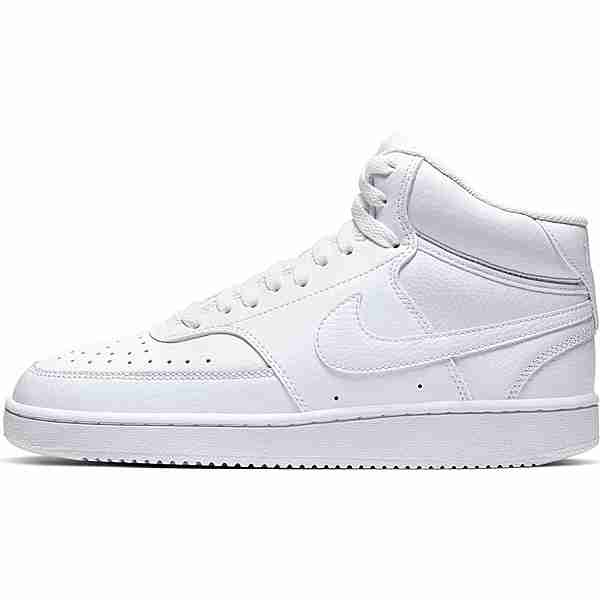 Nike Court Vision Mid Sneaker Damen white-white-white