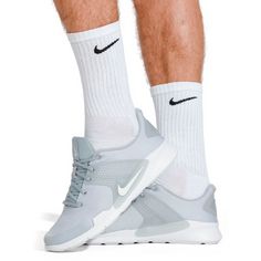 Rückansicht von Nike Everyday Cush Vrew 6 Pack Sportsocken white-black