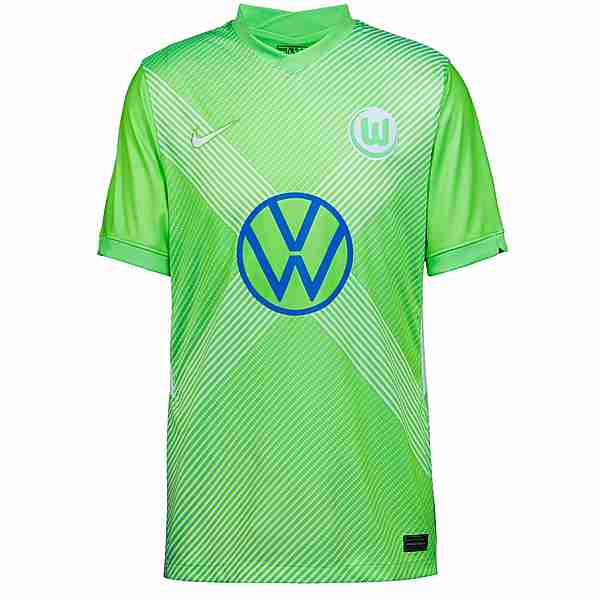 Nike VFL Wolfsburg 20-21 Heim Trikot Herren sub lime-white-white