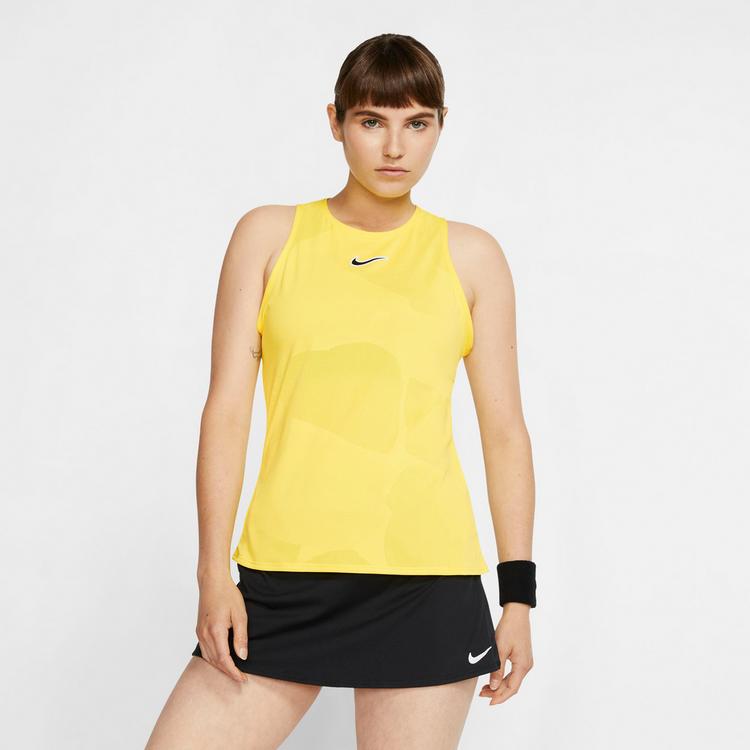 Nike Nike Court Funktionstank Damen - opti yellow-off noir - 0 | SportScheck