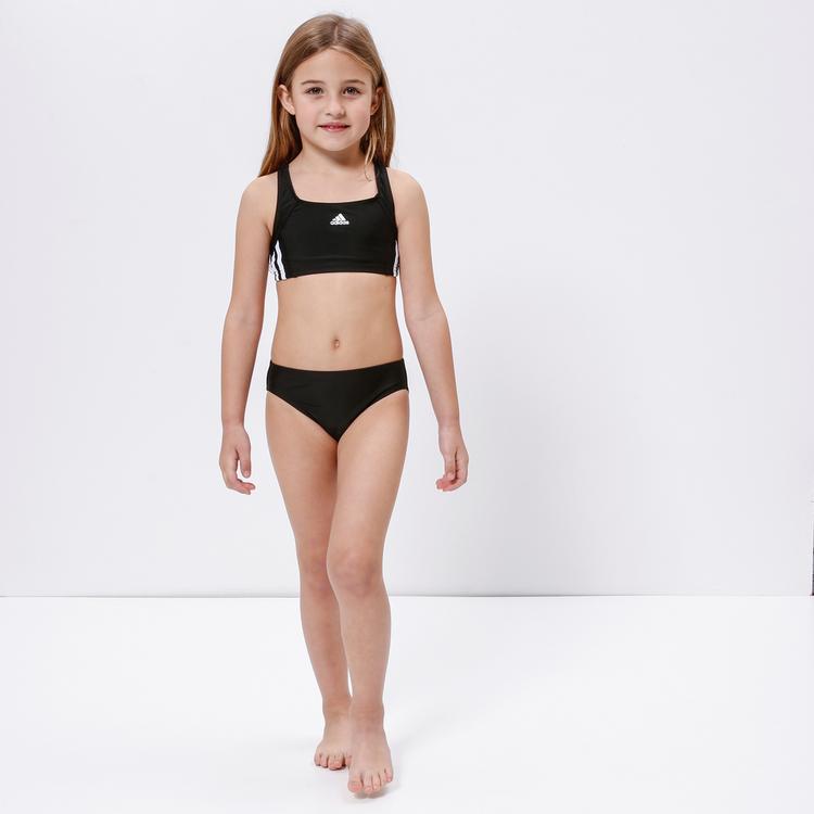 adidas adidas 3-STRIPES Bikini Set M&auml;dchen - black - 1 | SportScheck
