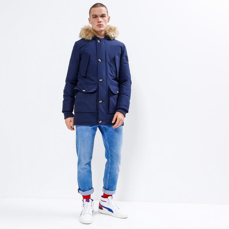 WLD WLD Hollow Talk Parka Herren - navy - 0 | SportScheck
