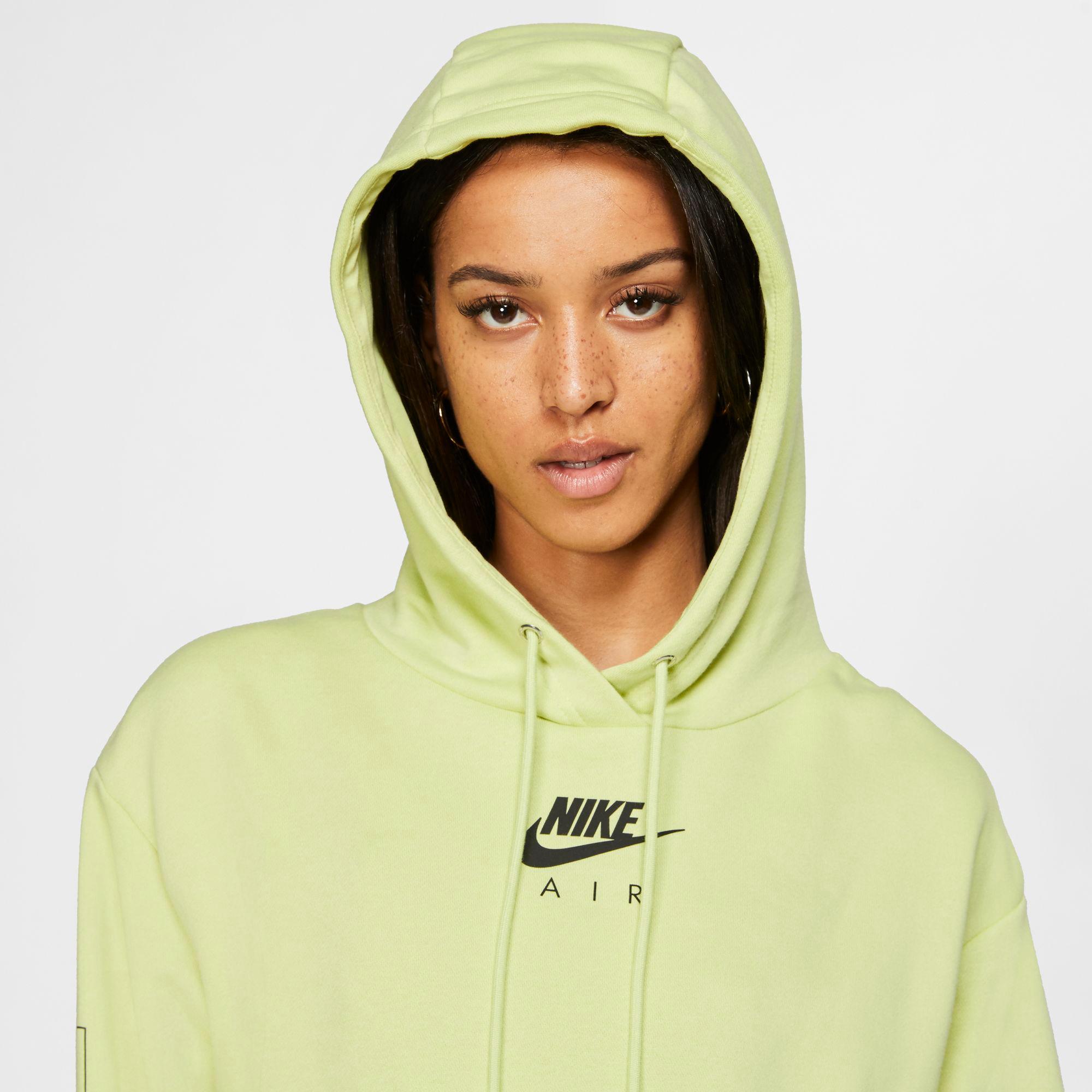 nike air hoodie yellow