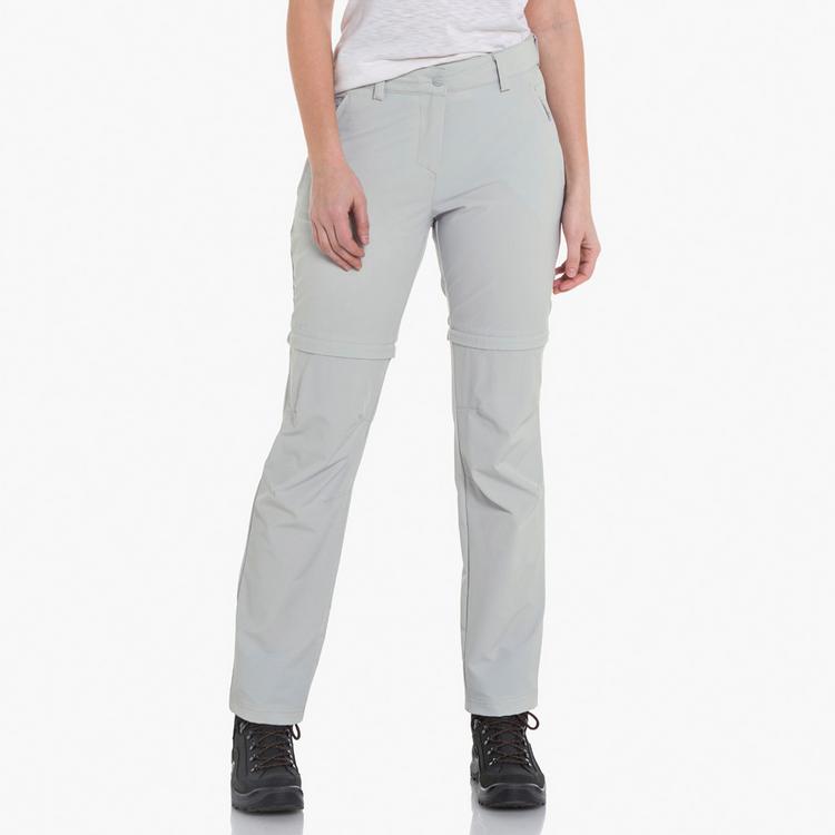 Sch&ouml;ffel Sch&ouml;ffel Ascona Zip Off Zipphose Damen - gray violet - 0 | SportScheck