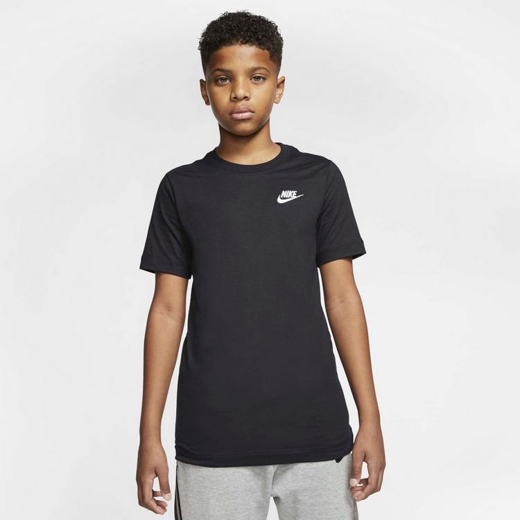 Nike Nike NSW FUTURA T-Shirt Kinder - black-white - 0 | SportScheck