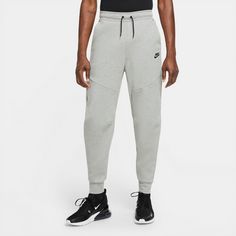 Rückansicht von Nike Tech Fleece Sweathose Herren dark grey heather-black