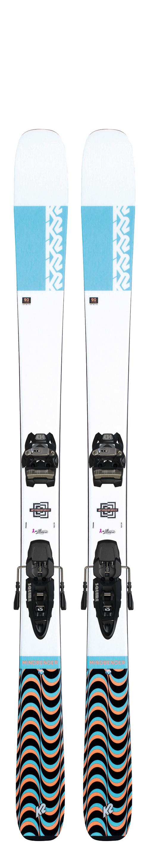 K2 MINDBENDER 90 C ALLIANCE SQUIRE 11 SET Freeride Ski Damen
