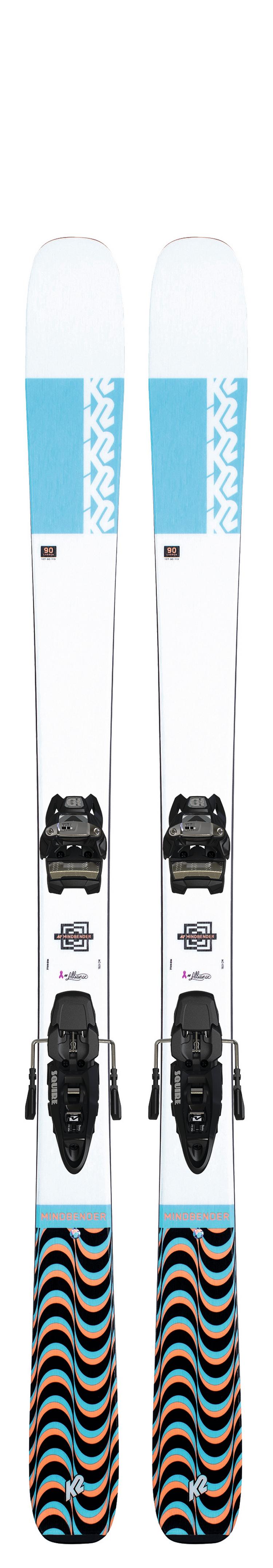 K2 K2 MINDBENDER 90 C ALLIANCE SQUIRE 11 SET Freeride Ski Damen - white - 0 | SportScheck