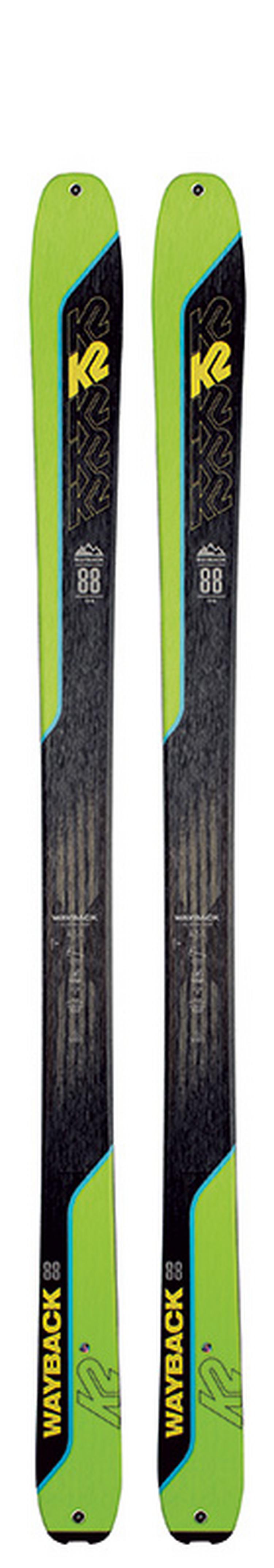 K2 K2 WAYBACK 88 Tourenski Herren - black-green - 0 | SportScheck