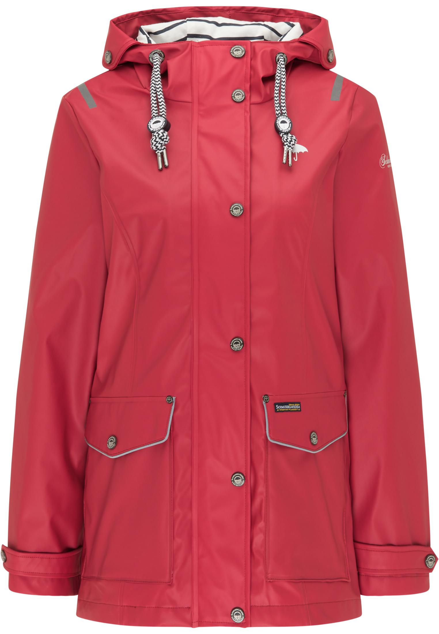 Schmuddelwedda Regenjacke Damen Rot Im Online Shop Von Sportscheck Kaufen