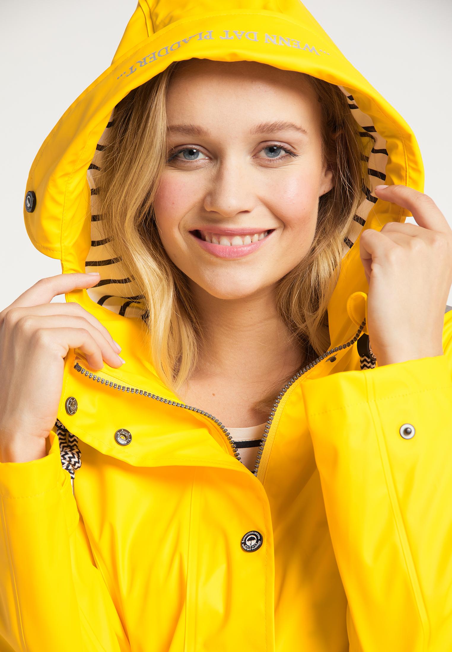 Schmuddelwedda Regenjacke Damen Gelb Im Online Shop Von Sportscheck Kaufen