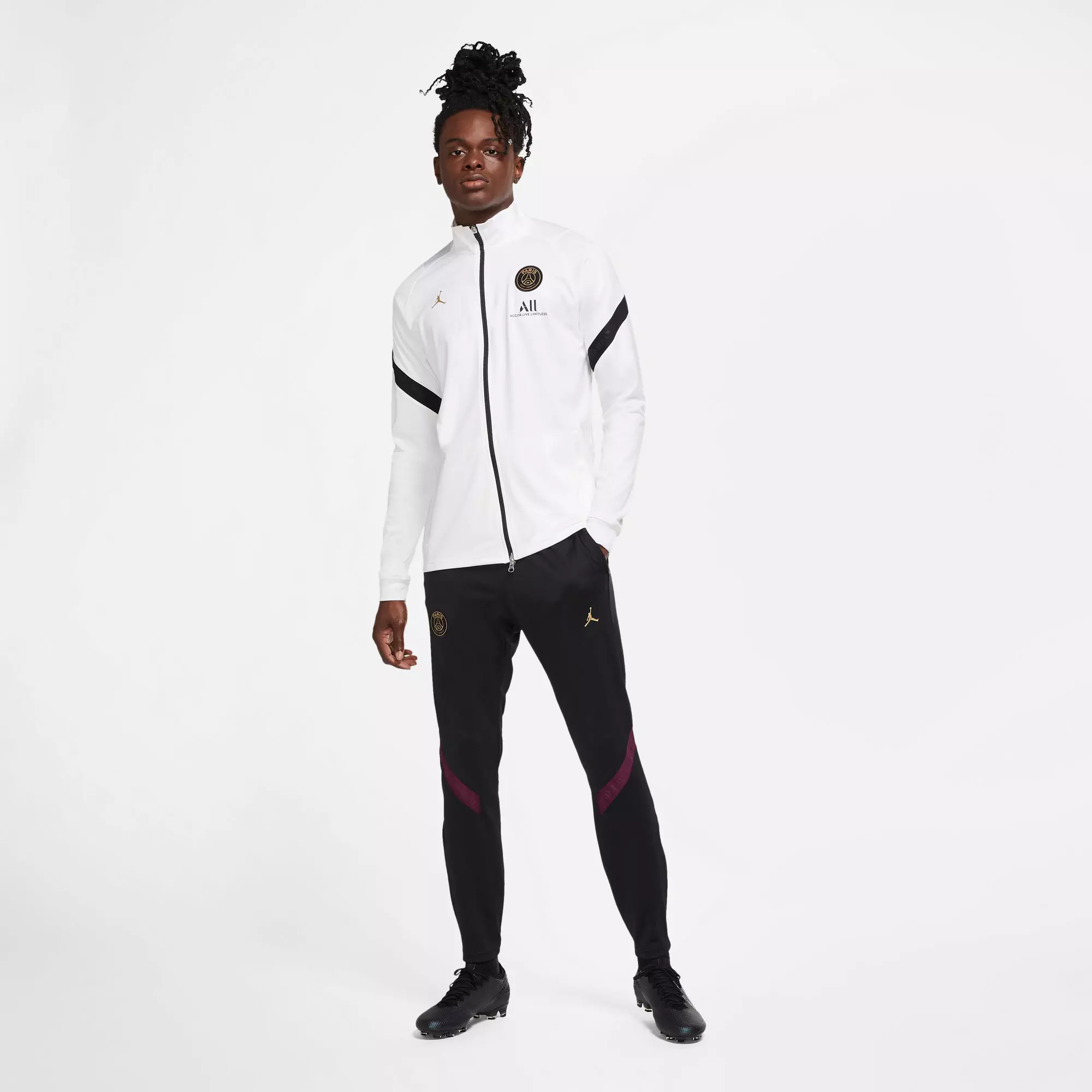 Nike Paris Saint Germain Trainingsanzug Herren White Black Black Truly Gold Im Online Shop Von Sportscheck Kaufen