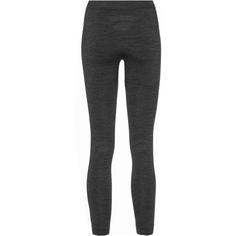 Rückansicht von CMP Merino Thermounterhose Damen nero melange