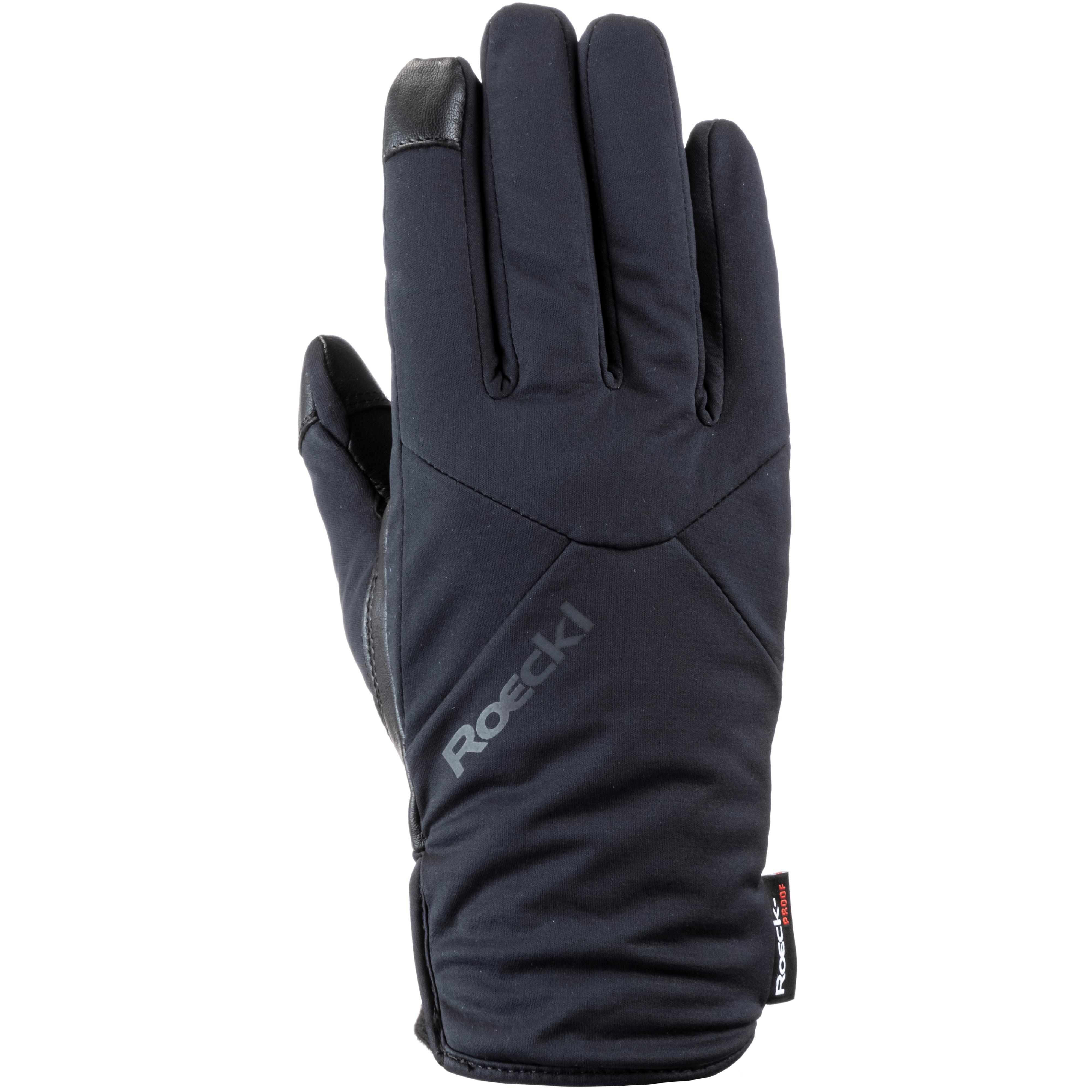 Roeckl Kochel Fingerhandschuhe schwarz