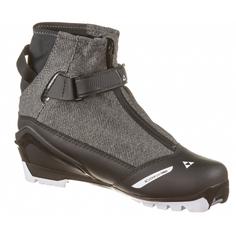 Rückansicht von Fischer XC COMFORT PRO WS Langlaufschuhe Damen schwarz