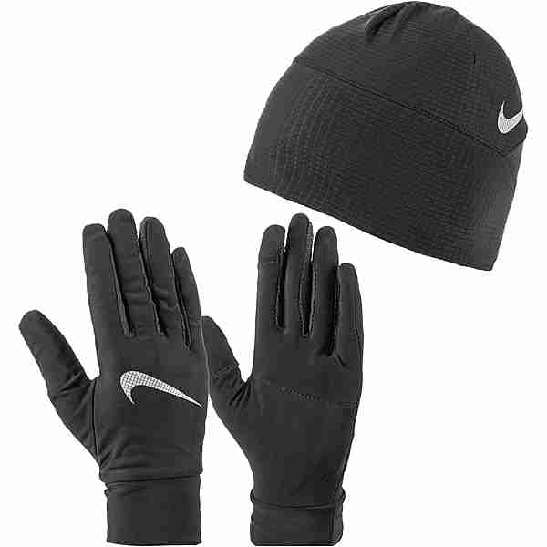 Nike ESSENTIAL Set Mütze und Handschuhe Herren black-black-silver