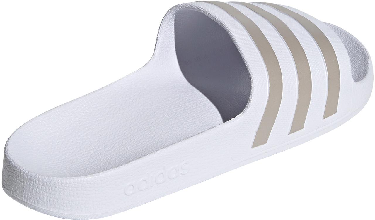 Adidas ADILETTE AQUA Badelatschen Damen ftwr white platin metallic ftwr white im Online Shop von SportScheck kaufen