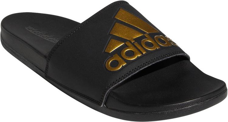 adidas adidas ADILETTE COMFORT Badelatschen Damen - cblack-goldmt-cblack - 2 | SportScheck