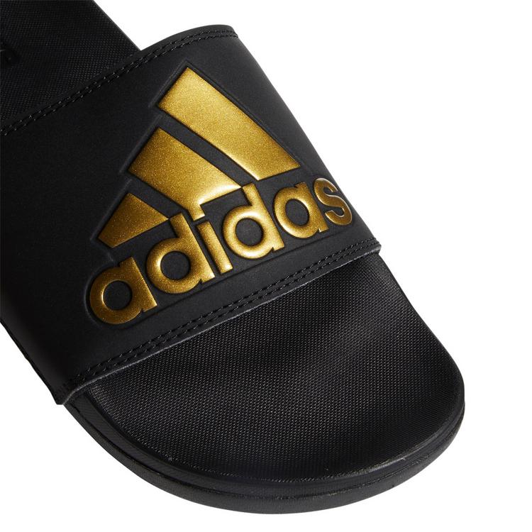 adidas adidas ADILETTE COMFORT Badelatschen Damen - cblack-goldmt-cblack - 4 | SportScheck
