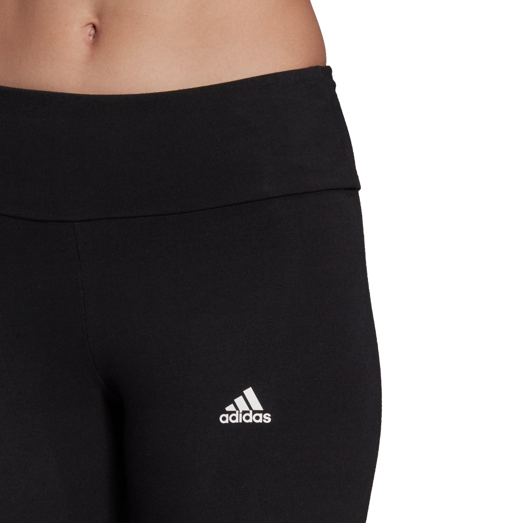 Adidas ESSENTIALS Logo Leggings Damen black-white im Online Shop von  SportScheck kaufen