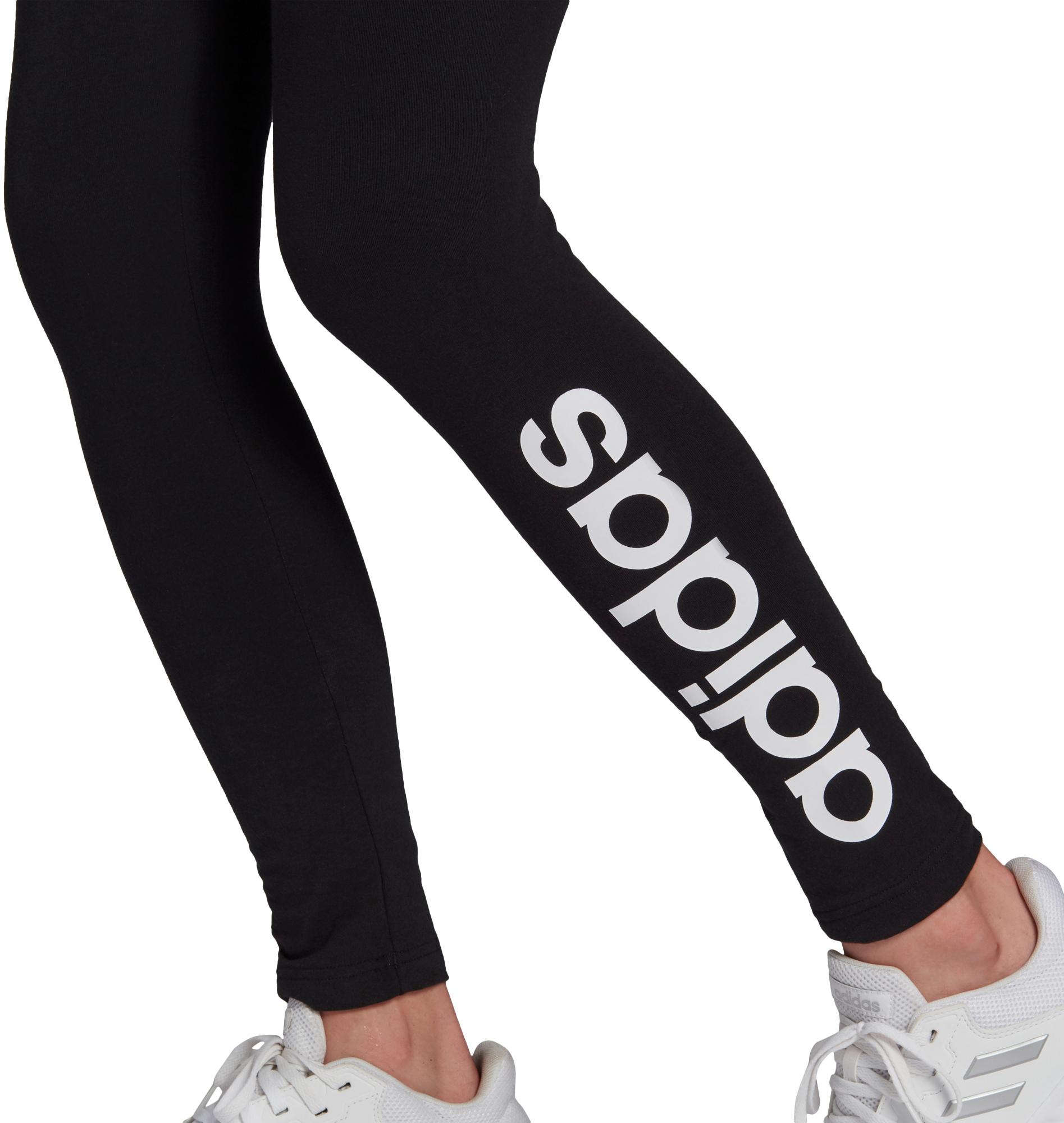 Adidas LOUNGEWEAR Essentials 3-Streifen Leggings Damen black-white im  Online Shop von SportScheck kaufen