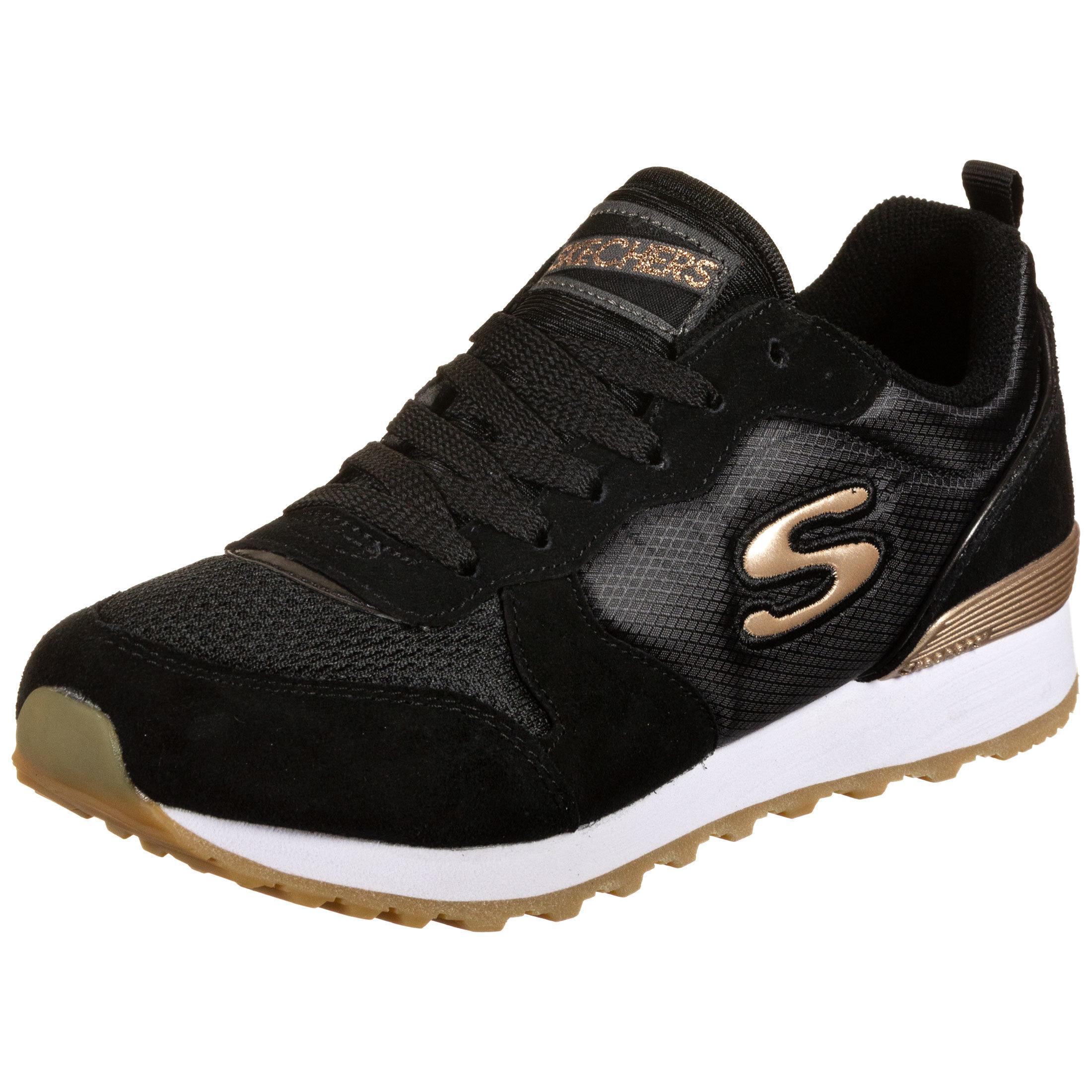 Skechers OG 85 Gold'n Gurl Sneaker Damen schwarz / gold im Online Shop