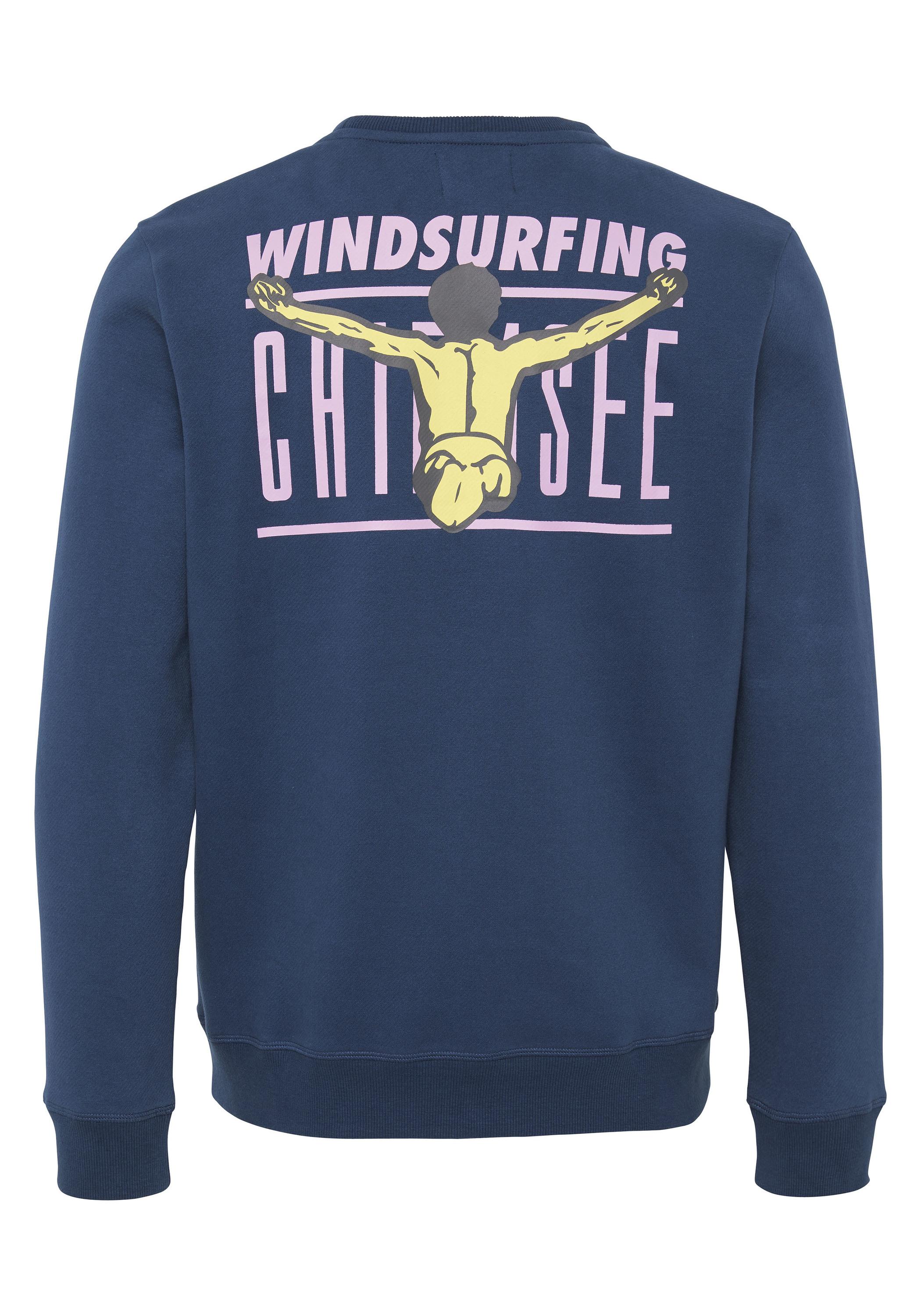 Chiemsee Sweatshirt Sweatshirt Herren Black Iris im Online Shop von