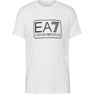 EA7 Emporio Armani Printshirt Herren white