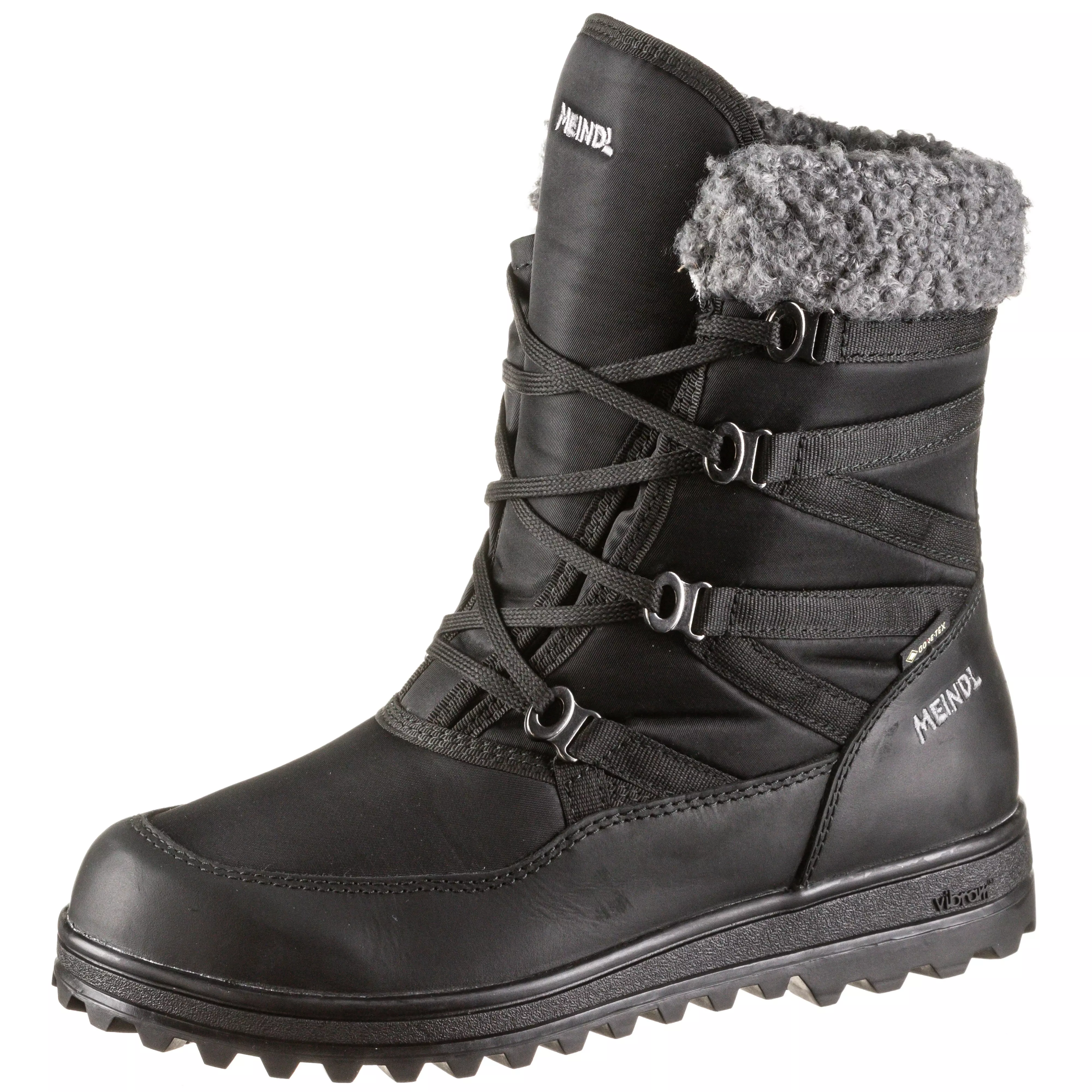 Meindl Livigno Winterschuhe Damen Schwarz Im Online Shop Von Sportscheck Kaufen