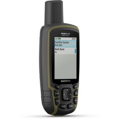 Rückansicht von Garmin GPSMAP 65s GPS schwarz-olivgruen