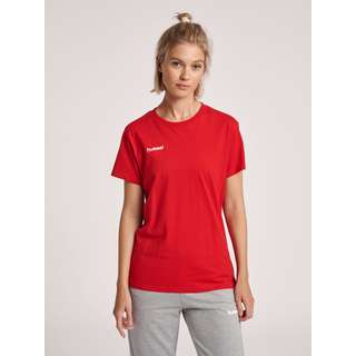 hummel HMLGO COTTON T-SHIRT WOMAN S/S T-Shirt Damen TRUE RED