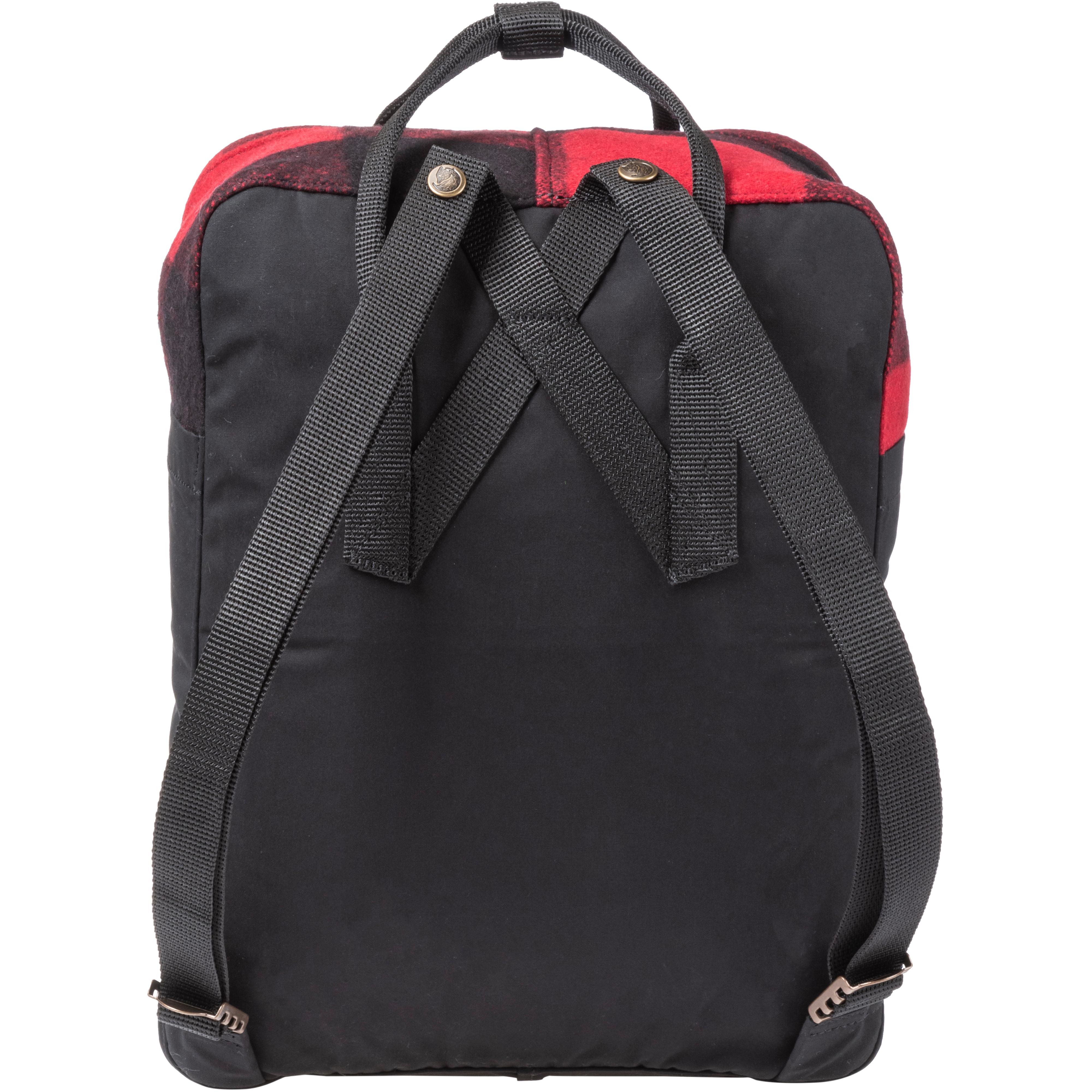 FJALLRAVEN Kanken RE Wool Daypack red black im Online Shop von SportScheck kaufen