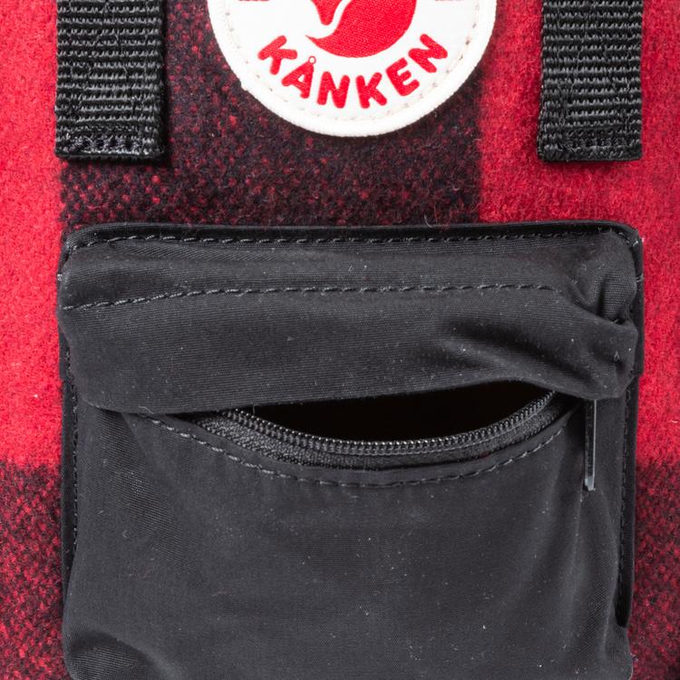 FJ&Auml;LLR&Auml;VEN FJ&Auml;LLR&Auml;VEN K&aring;nken Re-Wool Sling Daypack - red-black - 0 | SportScheck
