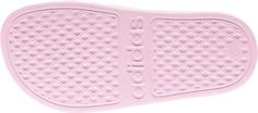 Rückansicht von adidas ADILETTE AQUA Badelatschen Kinder clear pink
