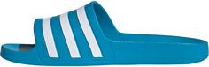 Rückansicht von adidas ADILETTE AQUA Badelatschen solblu-ftwwht-solblu